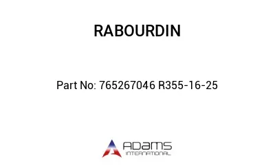765267046 R355-16-25