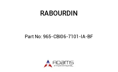 965-CBI06-7101-IA-BF