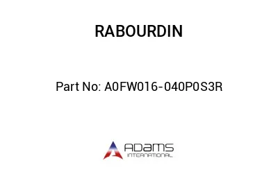A0FW016-040P0S3R