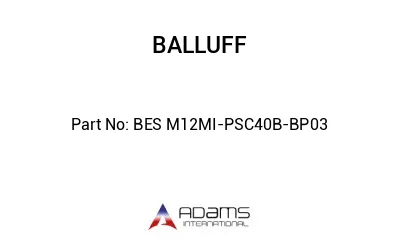 BES M12MI-PSC40B-BP03