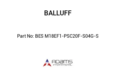 BES M18EF1-PSC20F-S04G-S									