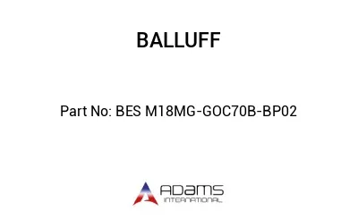 BES M18MG-GOC70B-BP02									