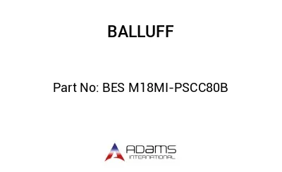 BES M18MI-PSCC80B